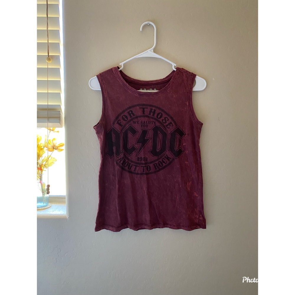 AC⚡️DC “FOR THOSE ABOUT TO ROCK” Graphic Tank💀
